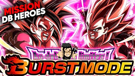 BURST MODE DB HEROES TOUTES LES MISSIONS DRAGON BALL HEROES DOKKAN