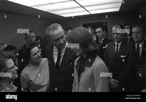 Lyndon B. Johnson Sworn in as President, 1963 Stock Photo - Alamy