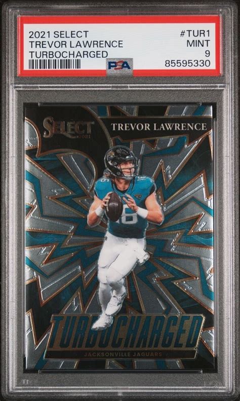 Trevor Lawrence Panini Select Turbocharged Rookie Psa Mint Ebay