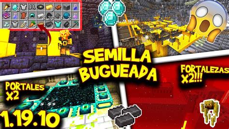 La MEJOR SEMILLA Para MINECRAFT 1 19 10 BEDROCK PE SEED For