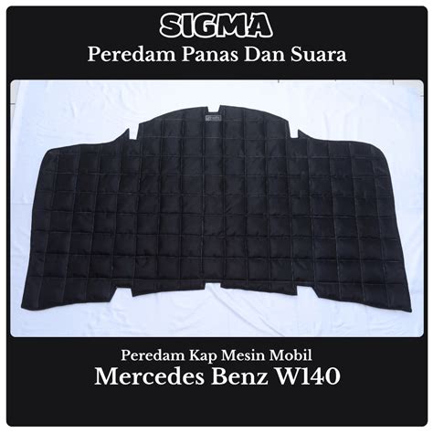 Jual Peredam Panas Dan Suara Kap Mesin Mobil Mercedes Benz W140