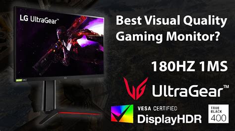 Best Visual Quality Gaming Monitor Nano Ips Lg Ultragear 27gp850 B