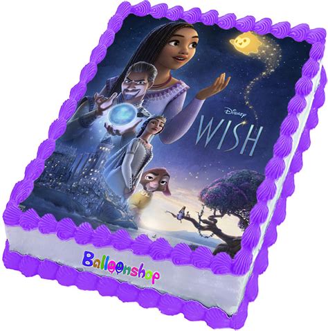 Cialda Ostia Per Torta Senza Glutine Rettangolare Wish Disney