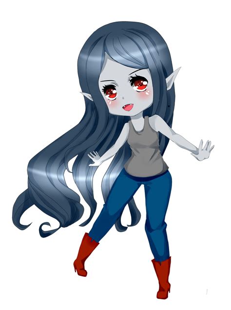 Marceline Chibi From Adventure Time By Amadosan On Deviantart