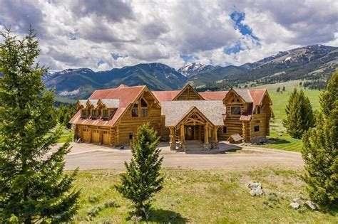 Dream House Montana Log Cabin Ranch 13 Photos Suburban Men