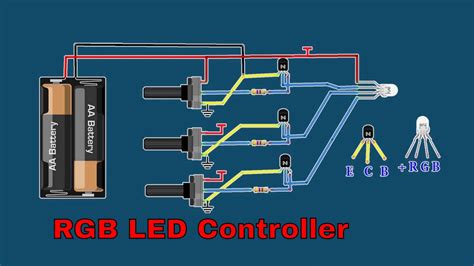 Rgb Led Strip Controller Diy Youtube