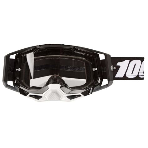 Masque Racecraft Gen Black Transparent Anti Fog Maciag Offroad