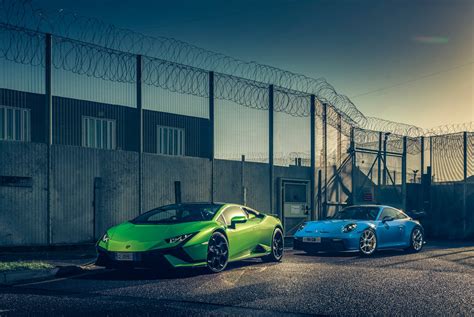 Lamborghini Huracan Tecnica Vs Porsche 911 GT3 Twin Test Review