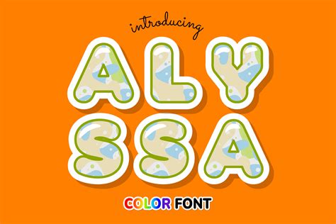 Alyssa Font By Justtype · Creative Fabrica