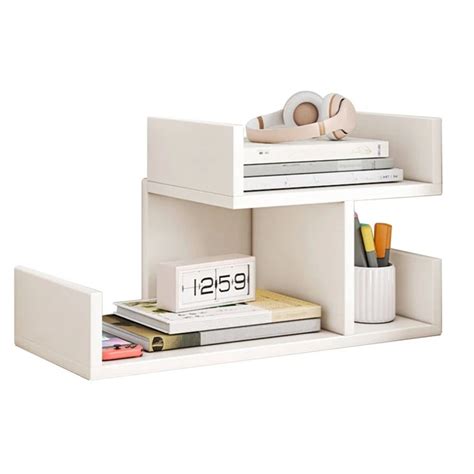 Wooden Desktop Shelf