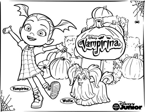 Desenhos De Vampirina Para Colorir Wonder Day Desenhos Para Colorir