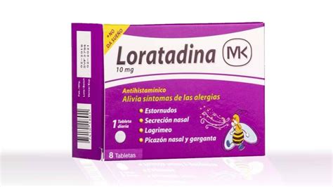 LORATADINA PARA QUE SIRVEDosis Contraindicaciones