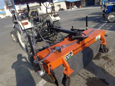 Tractor Mounted Road Sweeping Machine Watt At Rs In Ahmedabad