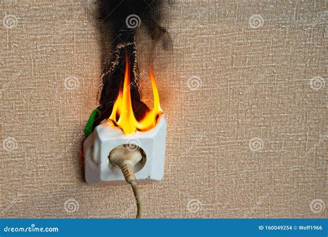 Burning Electrical Wiring And Electrical Outlet Faulty Wiring Causes