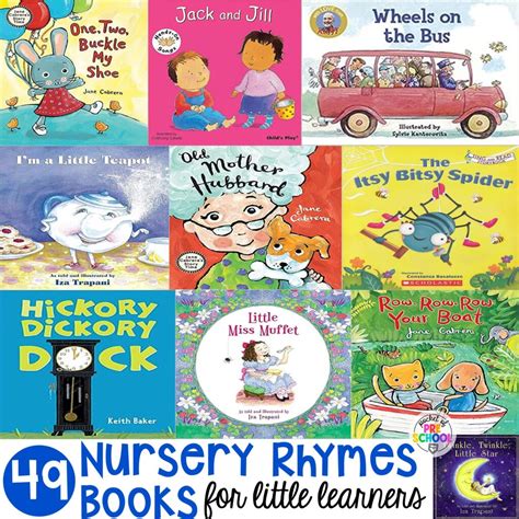 49 Nursery Rhyme Books For Little Learners Pocket Of Preschool