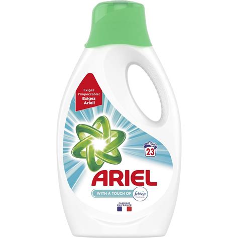 ARIEL Ariel Lessive Liquide Touche De Febreze 23 Lavages 1 265l 23