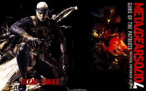 Metal Gear Solid 4 Wallpapers Wallpaper Cave