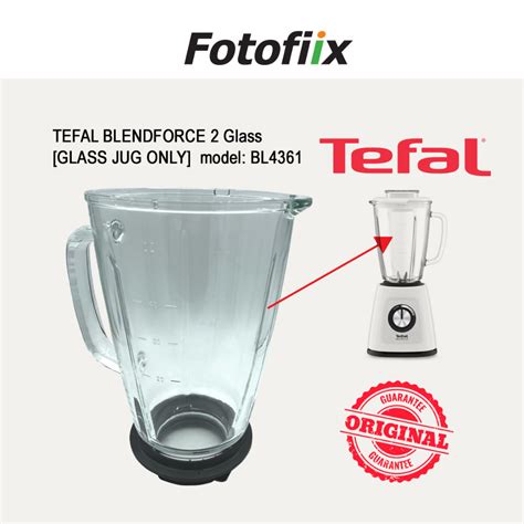 Tefal Glass Jug Only For Blendforce Model Bl Blade Machine