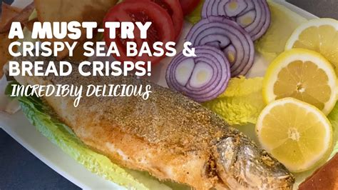 You Must Try This Crispy Fried Sea Bass With Bread Crisps A Middle