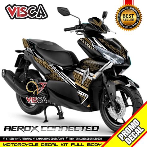 Jual Decal Aerox Connected 2021 Full Body Decal All New Aerox 155