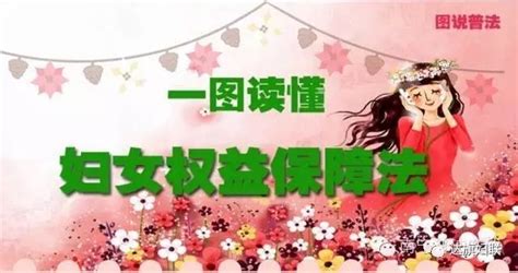 【平安家庭】一图读懂《妇女权益保障法》