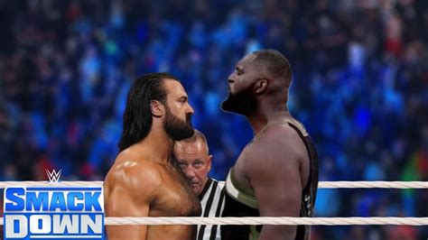 Wwe October Omos Jordan Vs Drew Mcintyre Smackdown Live