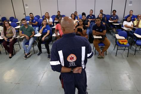 Samu Promove Capacita O Em Primeiros Socorros Secretaria De Comunica O