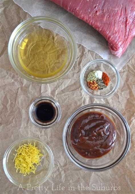 This Bbq Flank Steak Marinade Is A Simple And Delicious Recipe Made With Your Favourite