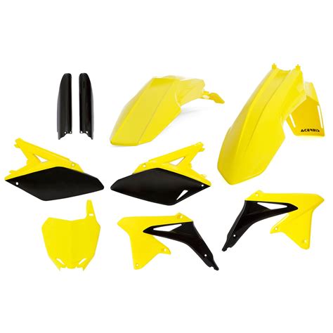 Acerbis Plastik Kit Full Kit Suzuki Rmz 250 10 17 Replica 17 Maciag Offroad