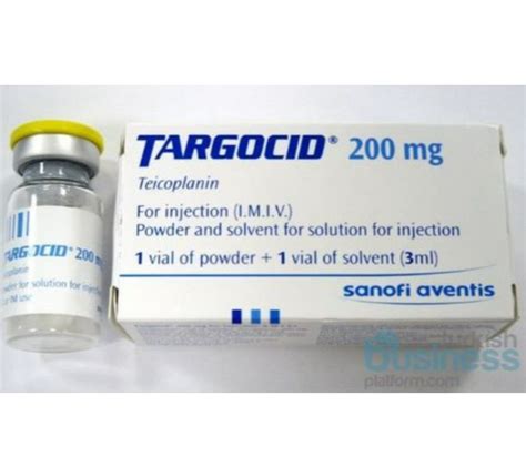 Targocid Injection Mg Latest Price Dealers Retailers In India