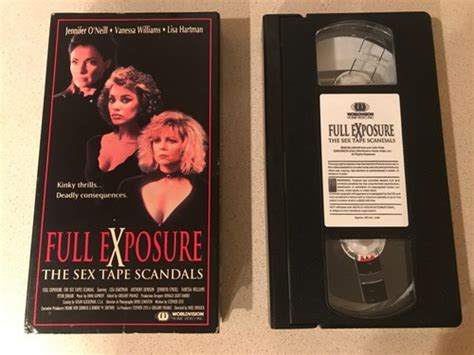 Full Exposure The Sex Tape Scandals VHS 1993 Jennifer O Neill Lisa Hartman EBay
