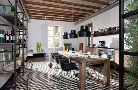 contemporary industrial kitchen design ideas interior idea