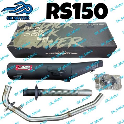 Ahm Rs Rs R Racing Exhaust Mm Max Flow Standard Cutting Std