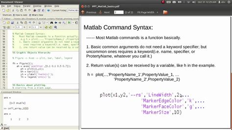 023 Matlab Command Syntax Youtube