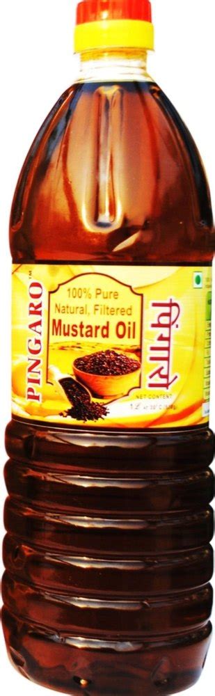 Cold Pressed L Pingaro Mustard Oil Packaging Type Plastic Bottle At