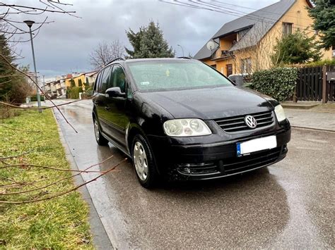 Volkswagen Touran 2005r 1 9 TDI 105km 6 biegow 7 Osobowy Rzeszów OLX pl