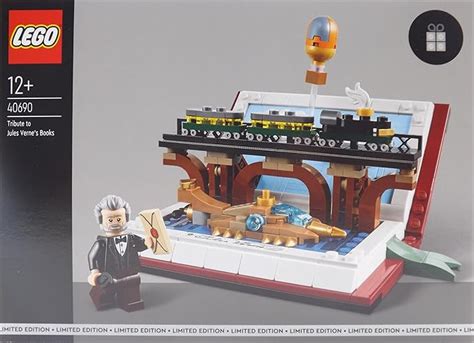 Amazon Lego Tribute To Jules Verne S Books Set 40690 Creator