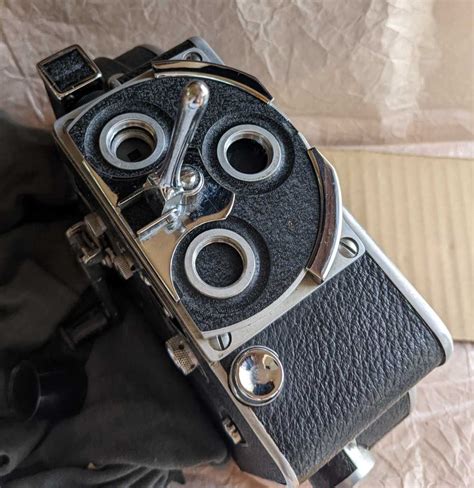 Yahooオークション Vintage Bolex Paillard 8mmフィルムシネマカメ