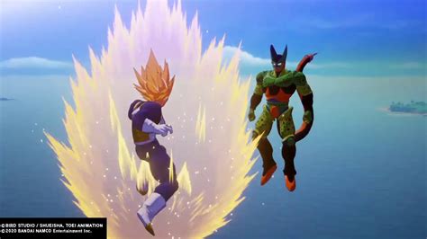 Dragonball Z Kakarot Super Vegeta Vs Imperfect Cell Youtube