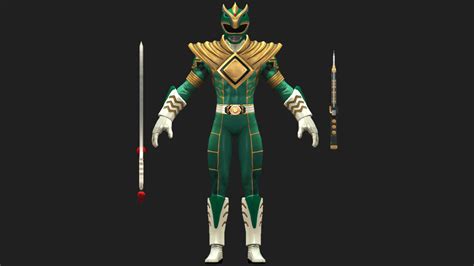 Green Ranger V2 - Power Ranger Mighty Morphin[DL] by PrasBlacker on ...