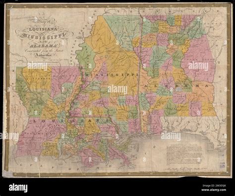 map  louisiana mississippi  alabama constructed   latest