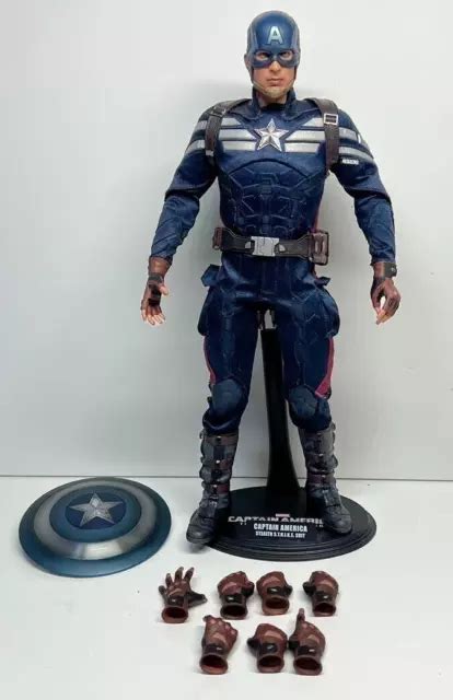 Figurine Articul E Chelle Hot Toys Captain America Sans Bo Te Eur