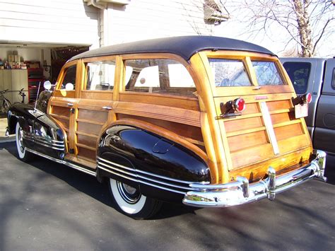 Pontiac Woodie Wagon 1946 Streamliner 003 Station Wagon Cars Woody