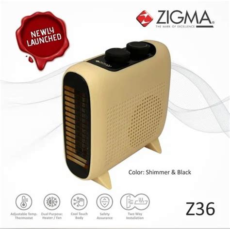 Zigma Electric Fan Room Heater At Best Price In Hyderabad By Payal