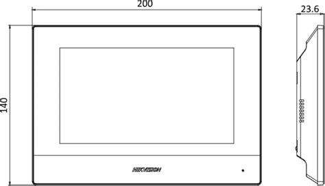 Wideodomofon Hikvision Ds Kis P Wifi Poe Full Hd Sklep