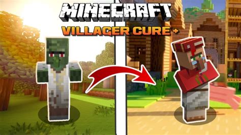 How To Turn A Zombie Villager Into A Regular Villager Very Short