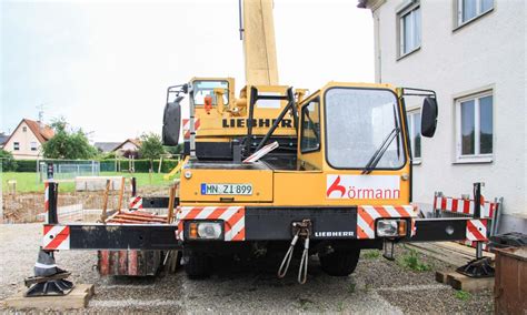 Liebherr Ltm H Rmann Bauunternehmung Trucks Cranes Nl