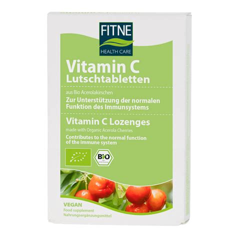 Bio Vitamin C Lutschtabletten MHD 30 4 2024 Von Fitne Bei Greenist De