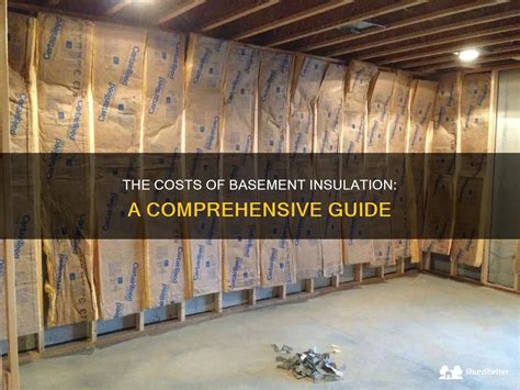 The Costs Of Basement Insulation A Comprehensive Guide Shunshelter