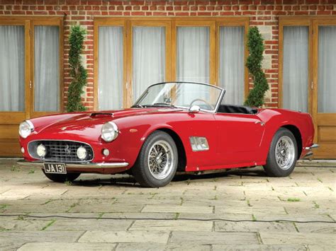 1961 Ferrari 250 GT SWB California Spider Sells For 17 Million